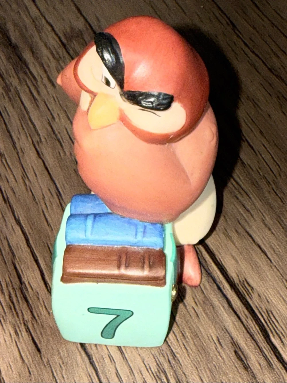 Pooh & Friends 8 block Disney Owl Bird Figurine